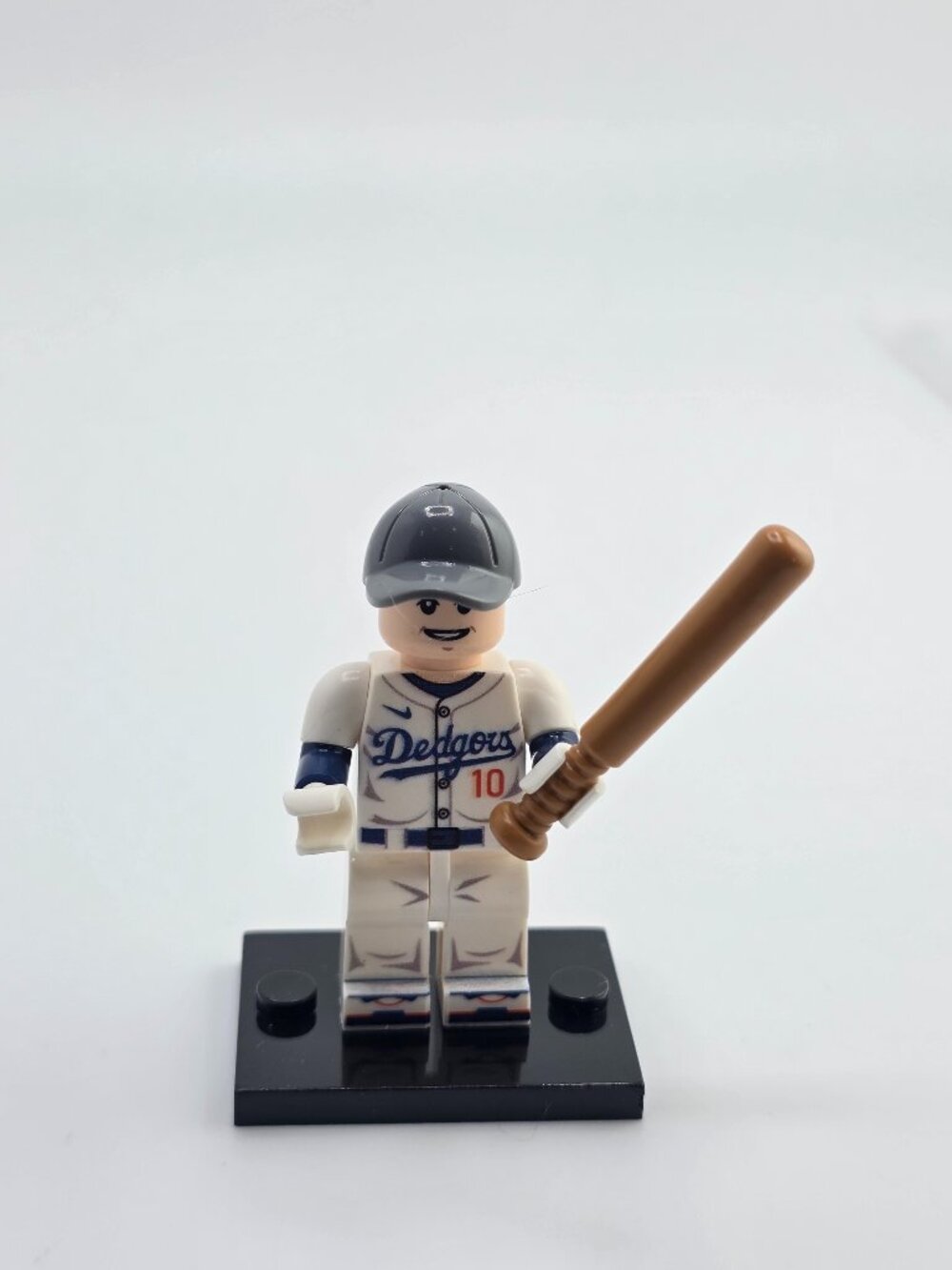 NEW! BASEBALL Minifigure Lego Compatible Baseball Player #10